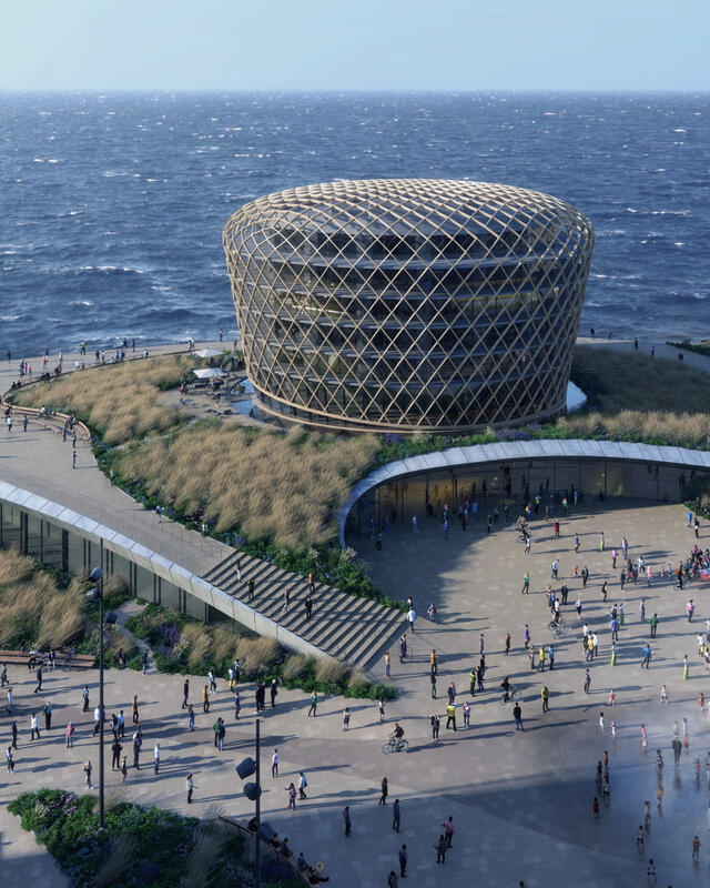 Casino van Middelkerke - Waterpartij Aquafontal 