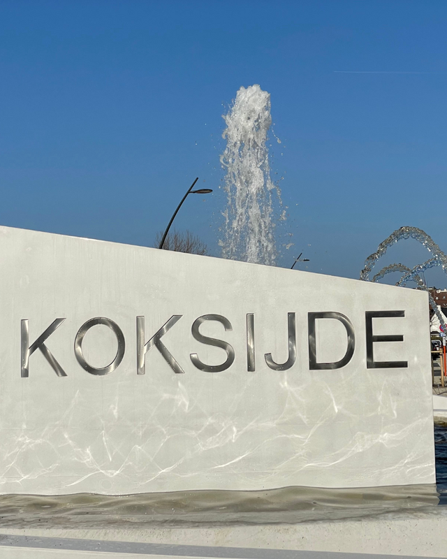 Nieuwe 'Via Roma' Fontein te Koksijde